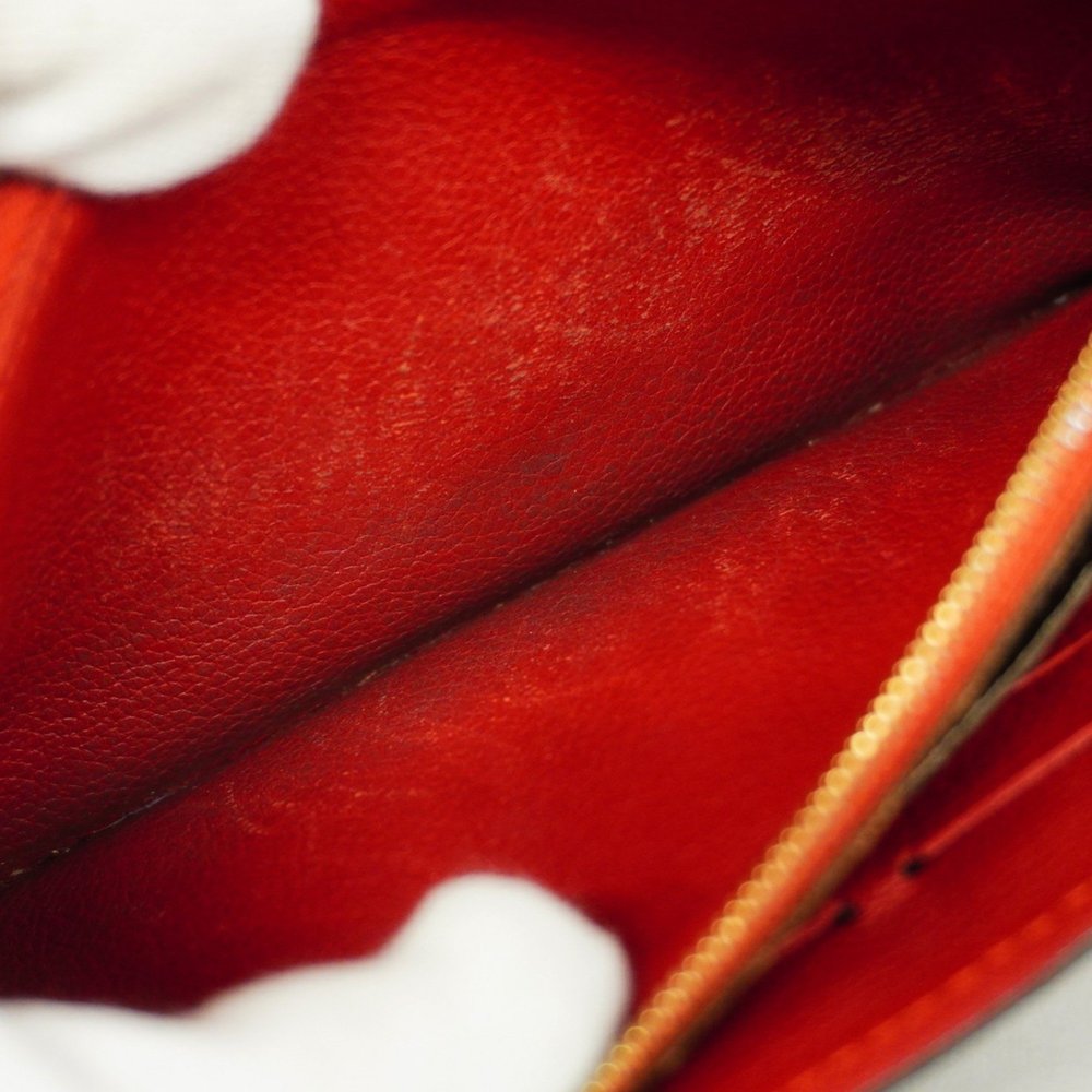 Louis Vuitton Long Wallet Monogram Portefeuille Pallas M58414 Brown Cerise La... - Picture 9 of 15